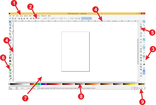 Lengkap Sekali : Pengenalan Dasar Inkscape