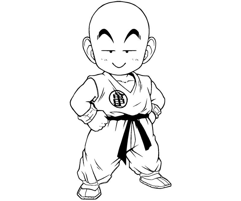 Download Krillin 12 Coloring | Crafty Teenager