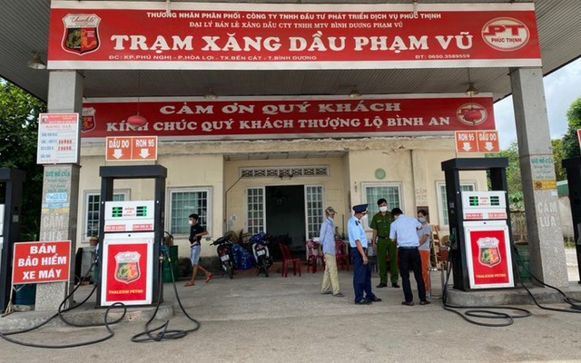 Ngỡ ngàng với hơn chục ngàn lít xăng Ron 95-III ở Bình Dương  - Ảnh 1.