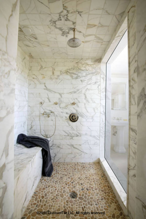 Cool Luxurious Marble in the Bathroom. - Home Design ...
