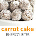 Carrot Oat Energy Bites