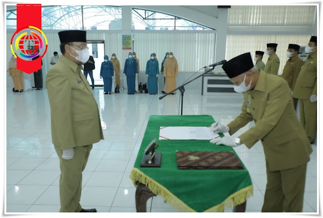 Bupati Surya Lantik Sekda Kabupaten Asahan