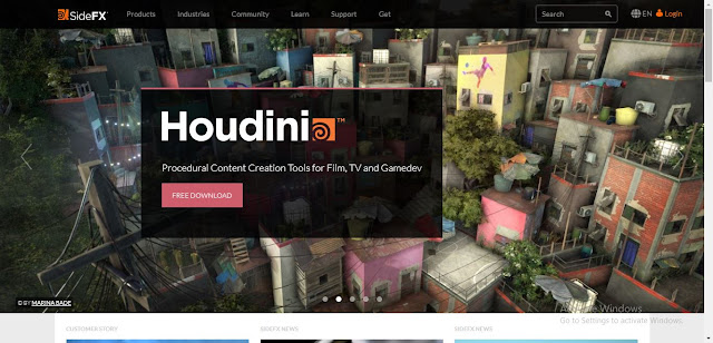 Houdini Official Website