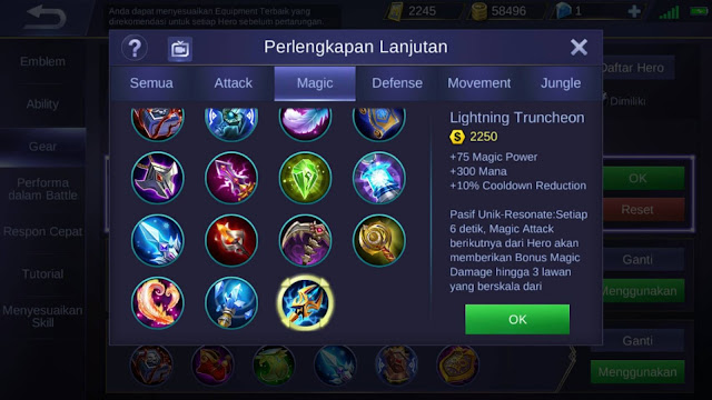 Item Mobile Legends