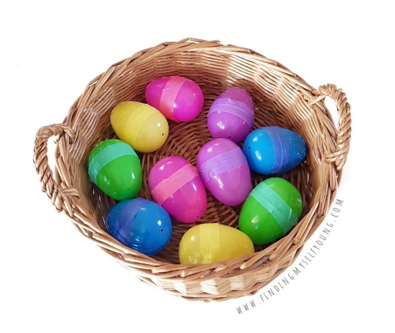 plastic easter egg shakers