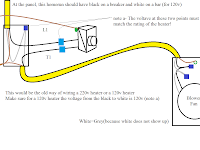 Volt Baseboard Heater Thermostat Wiring Diagram