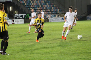 Primera ronda de la Copa del Rey entre el Barakaldo y el Zamudio