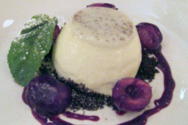 Pana cotta - Moonfish Café en Aberdeen