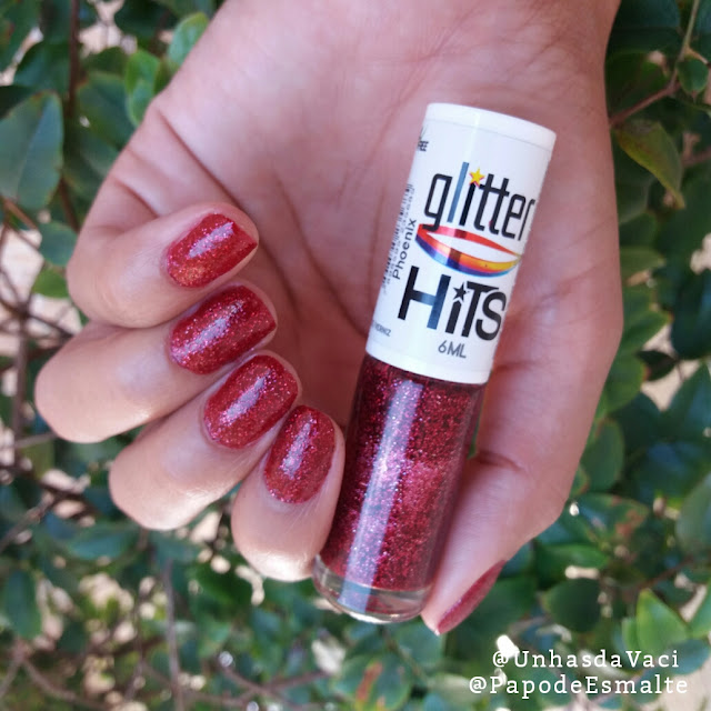 Esmalte da Vez: Phoenix Glitter Holográfico da Hits Speciallità