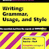 Writing: Grammar Usage and Style