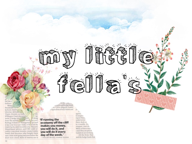 Segmen Bloglist My Litte Fellas II