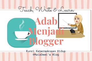 Adab Seorang Blogger