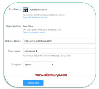 Cara Memasang Komentar Disqus Di Dalam Blog