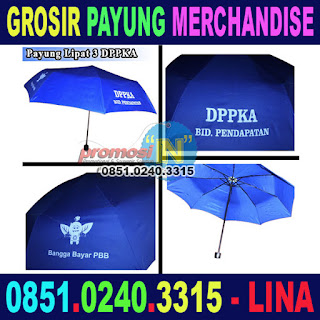 Jual Merchandise Payung Murah Grosir DPPKA Bidang Pendapatan