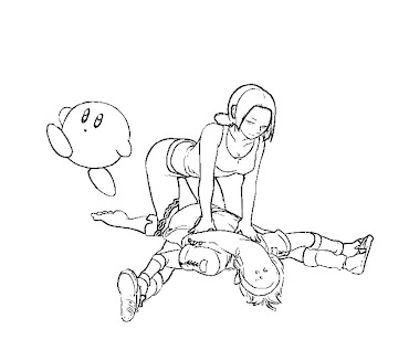 #7 Wii Fit Trainer Coloring Page