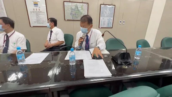 ▲台灣銀行財富管理部襄理游祥鴻說明善款信託相關好處。（圖／記者林明佑攝）
