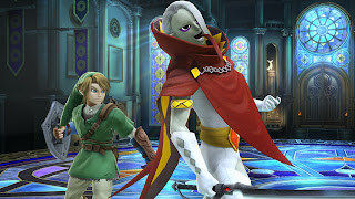 Ghirahim's Assist Trophy making a stupid face