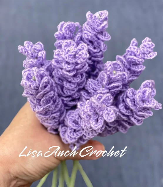 Easy Crochet Lavander pattern free