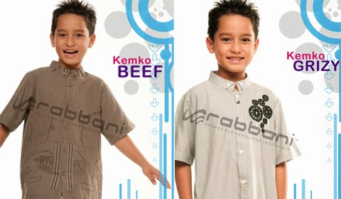 model baju koko anak rabbani