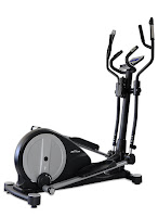 JTX Tri-Fit Cross Trainer with adjustable stride length, adjustable incline, 16 SMR resistance levels, 19 programs, Bluetooth, iConsole