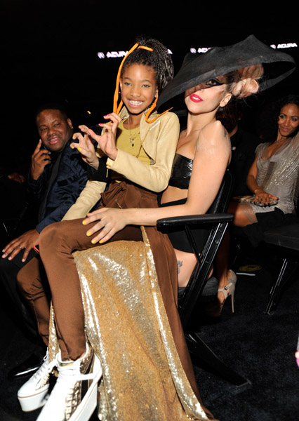 Gaga and willow smith,