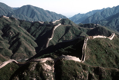 Great Wall spans over 13,000 miles