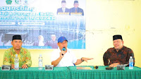 Wali Kota Tanjungbalai Hadiri Launching Senam Haji dan Batik Haji Yang Dilaksanakan Oleh Kemenag