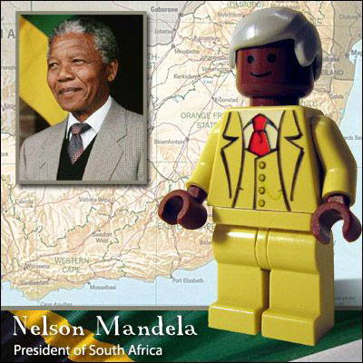 Famous people in Lego