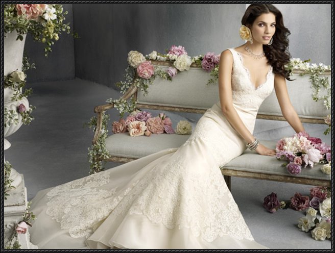 Excelent  Wedding Bridal Gown Dress