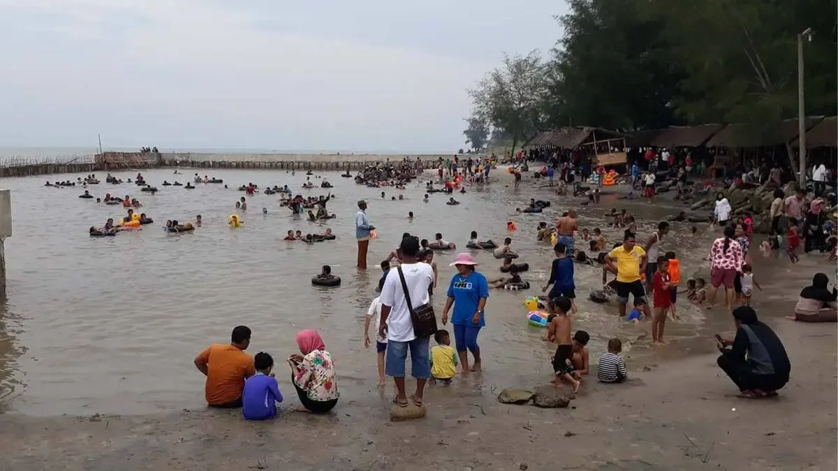 foto pantai bali lestari