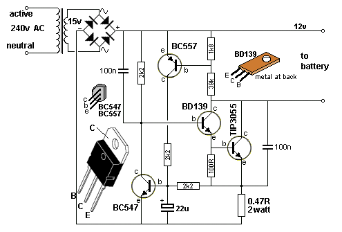 Skema Charger Aki 12v Skema Elektro Ku