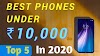 Top 5 Mobile Phones 2020 Under 10000 in India by KT EDITZ