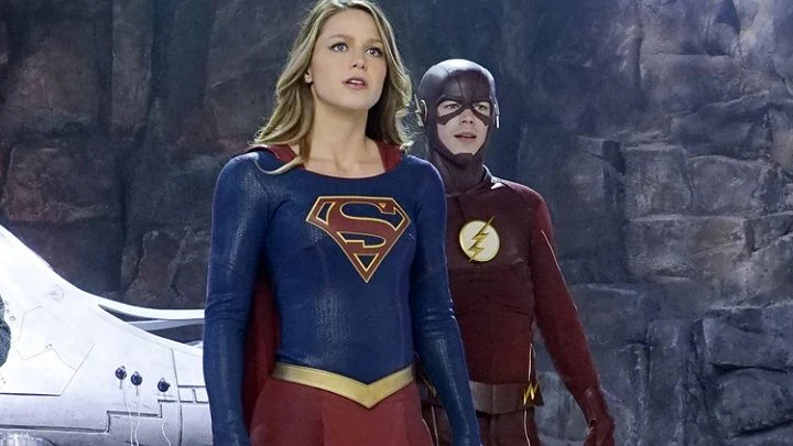 Кадр из сериала "Супергёрл" CW, DC Comics, DC, сериалы, TV shows, TV series, Стрела, Arrow, Флэш, The Flash, Легенды завтрашнего дня, DC's Legends of Tomorrow, Супергёрл, Supergirl