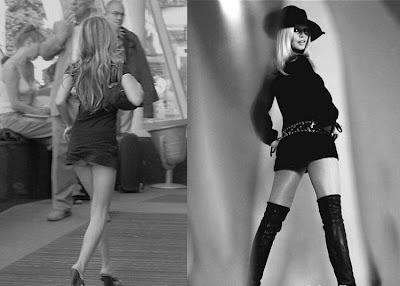 Damn hot Mini-skirts from the 70's vs modern era