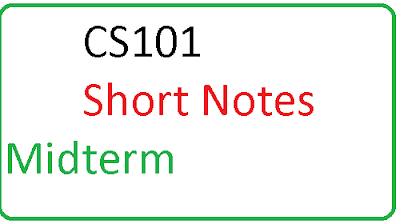 CS101 Short Notes Midterm ( Learning Tech)