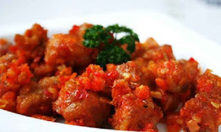 Tempe Goreng Balado Khas Riau