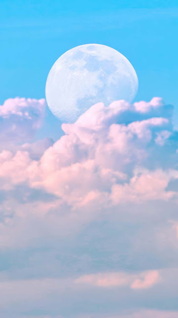 Cloud, Full Moon, Sky, iPhone Wallpaper is a unique 4K ultra-high-definition wallpaper available to download in 4K resolutions.