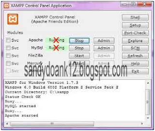 Apache Xampp Tidak Bisa Running