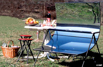 Solar-powered Barbecue