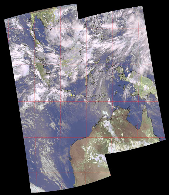 Composites Image from NOAA-19 satellite