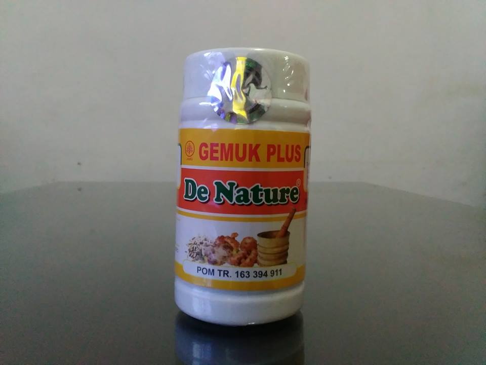 Kapsul Gemuk Plus de Nature Obat Gemuk