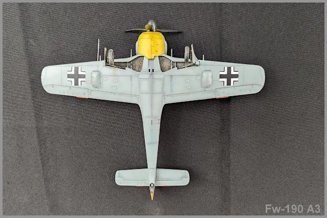 Maquette du Fw 190 A-3 de Tamiya au 1/48.