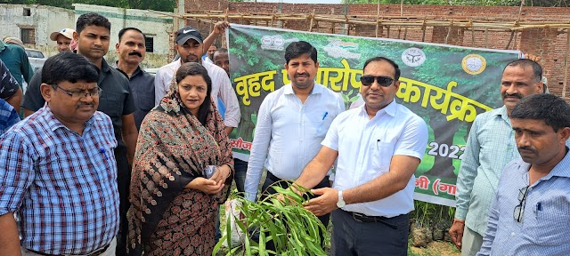  " वृक्ष लगाओ धरा बचाओ " : नगर पालिका अध्यक्ष रंजीता धामा