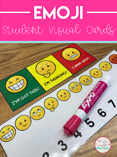 behavior visual cue cards