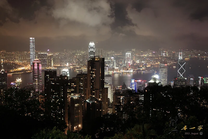 香港太平山頂夜景｜杜莎夫人蠟像館