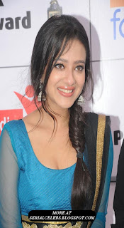 Madalsa Sharma in blue chudidar