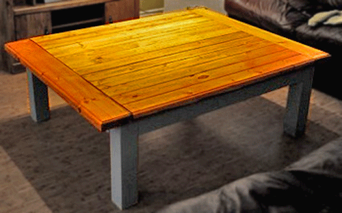 coffee table lego table build plans free diy 7 jpg