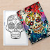 Calaveras mexicanas para colorear e imprimir pdf