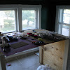 Craft Room Island - Craft Room Tour Inklipse / If you're into crafting, quilting, sewing or some other creative hobby, it's really nice to have a dedicated space for those pursuits.working at the kitchen table isn't so pleasant.