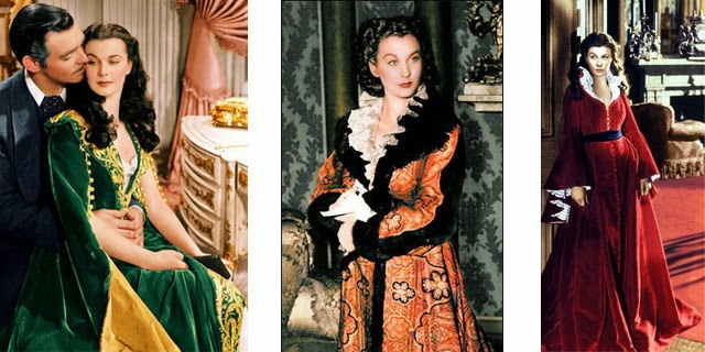Flashback Summer: Sew For Victory 2014 - My Projects! - Scarlett O'Hara "Gone With the Wind" robe inspiration